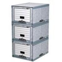 fellowes r kive system storage drawer greywhite 01820