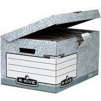 Fellowes R-Kive System Fliptop Storage Box Grey 01815