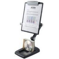 fellowes weighted base copyholder graphite 9169801