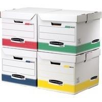 Fellowes Bankers Box Flip Top Cube Assorted 0039701