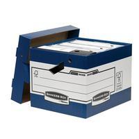 Fellowes Bankers Box System Heavy Duty ERGO Storage Box (1 x Pack of 10 Storage Box)