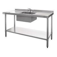 FED SINK - SINGLE BOWL DOUBLE DRAINER - -