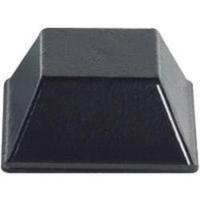 Feet self-adhesive, square Black (W x H) 12.7 mm x 5.8 mm PB Fastener BS-03-BK-R-10 10 pc(s)