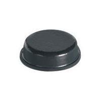 Feet self-adhesive, circular Black (Ø x H) 9.5 mm x 3.2 mm PB Fastener BS-34-BK-R-12 12 pc(s)