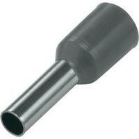 Ferrule 8 mm Partially insulated Grey Conrad Components 93015c28 100 pc(s)