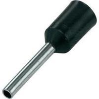 Ferrule 10 mm Partially insulated Black Conrad Components 93015c34 100 pc(s)