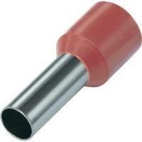 Ferrule 12 mm Partially insulated Red Conrad Components 93015c35 100 pc(s)