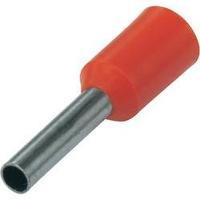 Ferrule 12 mm Partially insulated Red Conrad Components 93015c44 100 pc(s)