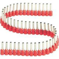 Ferrule Reel packaging 8 mm Partially insulated Red Vogt Verbindungstechnik 460408.00050 1 pc(s)
