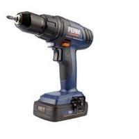 Ferm CDM1114S Cordless drill 18 V 1.5 Ah Li-ion incl. spare battery, incl. case