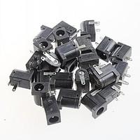 Female DC Power Jack Supply Socket, DC-005, 5.5-2.1MM Socket (20pcs)