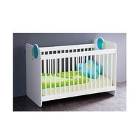 Fenton Wooden Childrens Bed In White With Bars