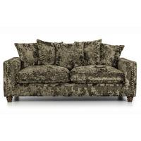 Fedora 3 Seater Velvet Sofa Rune