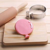 Festival Balloon Cookies Cutter Stainless Steel Biscuit Cake Mold Metal Kitchen Fondant Baking Tools