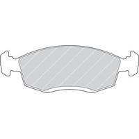 Ferodo FDB579 Brake Pad Set, disc brake - (set of 4)