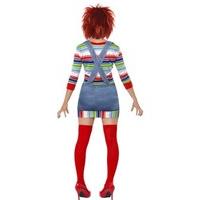 Female Chucky Fancy Dress Chucky Costume UK Dress 12-14