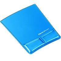 Fellowes Crystals Mouse Pad / Wrist Rest Blue