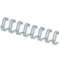 Fellowes 54450 Wire Binding Combs A4 6mm Pack of 100 Silver