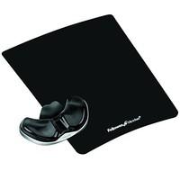 Fellowes Health-V Crystals Gliding Palm Support - Black