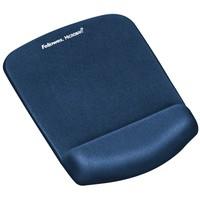 Fellowes 9287302 PlushTouch Mousepad Wrist Support with Microban - Blue