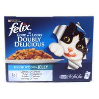Felix As Good As It Looks Doubly Delicious Fish 12 Pack