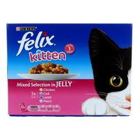 Felix Pouch Kitten In Jelly 12x100g