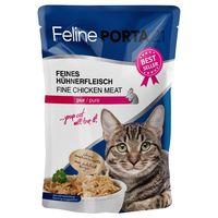 feline porta 21 pouches 6 x 100g tuna with shrimp