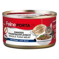 Feline Porta 21 Saver Pack 24 x 90g - Tuna with Aloe