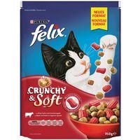 Felix Crunchy & Soft Meat - Economy Pack: 2 x 950g