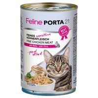 Feline Porta 21 - 6 x 400g - Chicken with Rice - Sensitive