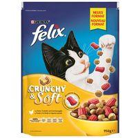 Felix Crunchy & Soft Poultry - Economy Pack: 2 x 950g