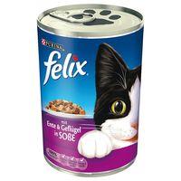 Felix Chunks in Gravy 6 x 400g - Beef & Turkey