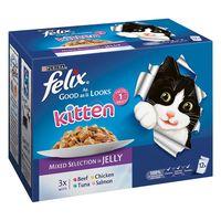 Felix Kitten As Good As It Looks - Saver Pack: Mixed Selection (24 x 100g)