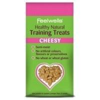 feelwells semi moist training treats cheesy 115 g pack of 7