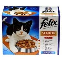 Felix Senior Fish And Meat Selection 48 X 100G