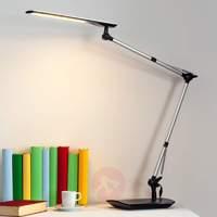 felipe led desk lamp with clip on base