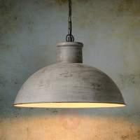 Feysa - hanging light with grey metal shade