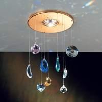 Feng Shui Built-In Light Glittery with Crystals
