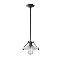 FE/URBANRWL/P/C Urban 1 Light Weathered Zinc Mini Pendant