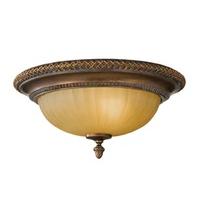 fekelhamhallf kelham 2 light bronze flush ceiling light