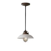 FE/URBANRWL/P/A Urban 1 Light Bronze Patina Mini Pendant