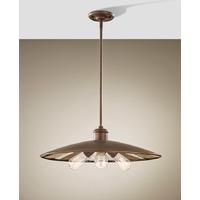 feurbanrwl3pe urban renewal 3 light ceiling pendant light