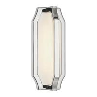 FE/AUDRIE/W1 Audrie 1 Light Polished Nickel LED Wall Light