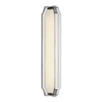 FE/AUDRIE/W2 Audrie 2 Light Polished Nickel LED Wall Light
