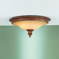 FE/STIRLINGCASSF Stirling Castle Semi Flush Ceiling Light in British Bronze