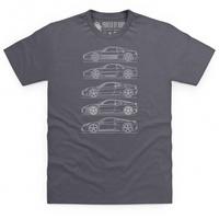 Ferrari V8 Generations T Shirt