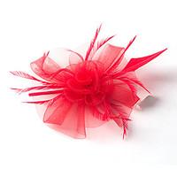 Feather Net Headpiece-Wedding Special Occasion Fascinators Flowers 1 Piece