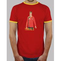 fernando torres shirt colored red