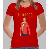 fernando torres shirt red colored girl