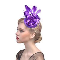 Feather Fabric Headpiece-Wedding Special Occasion Fascinators Hair Clip 1 Piece
